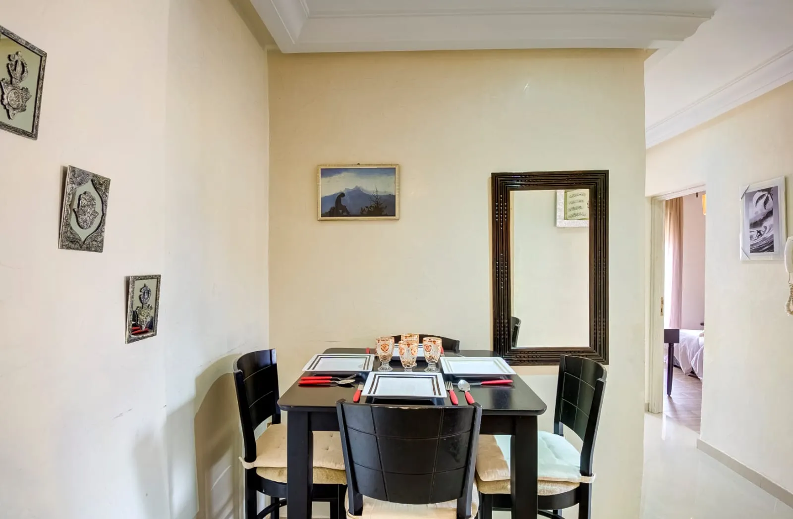 Appartement à Louer à Agadir Équipé et Moderne  2 Chambres, 1er Étage