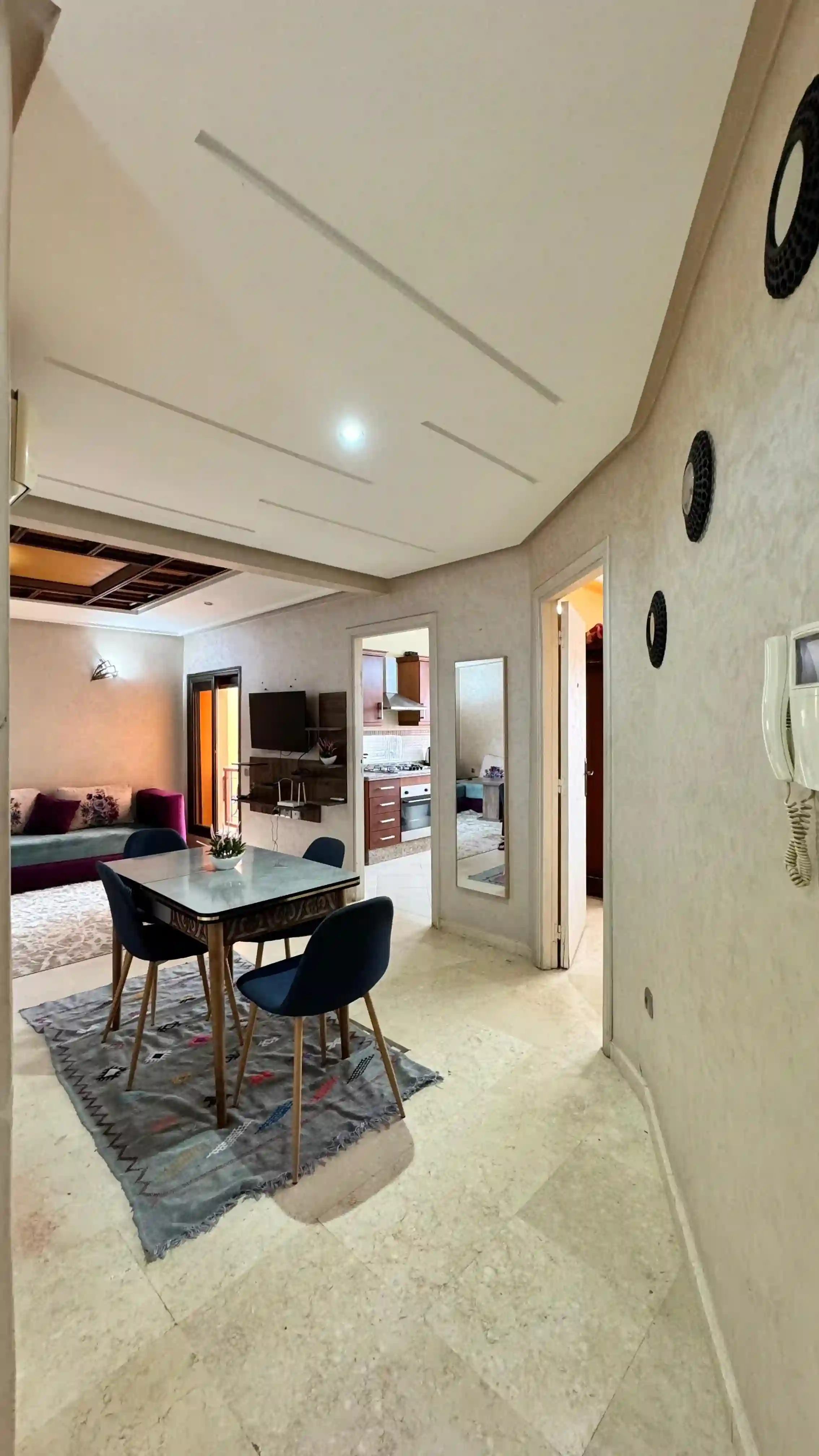 Appartement de luxe à louer au cœur de Marrakech, dans le prestigieux de Guéliz