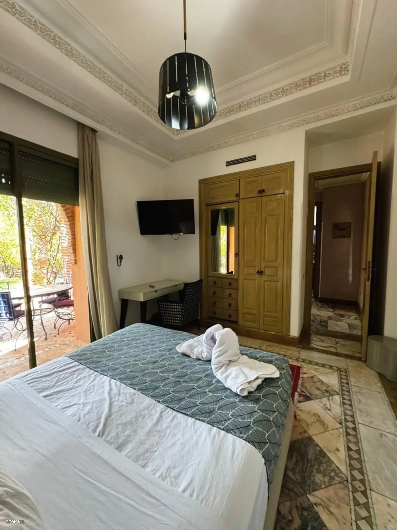 Appartement à Louer à Marrakech 2 Chambres Piscine
