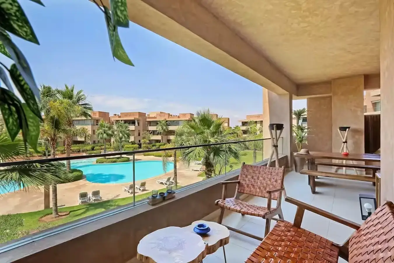 Appartement de luxe à louer à Prestigia Golf à Marrakech, avec un design moderne Appartement de luxe à louer à Prestigia Golf à Marrakech, avec un design moderne