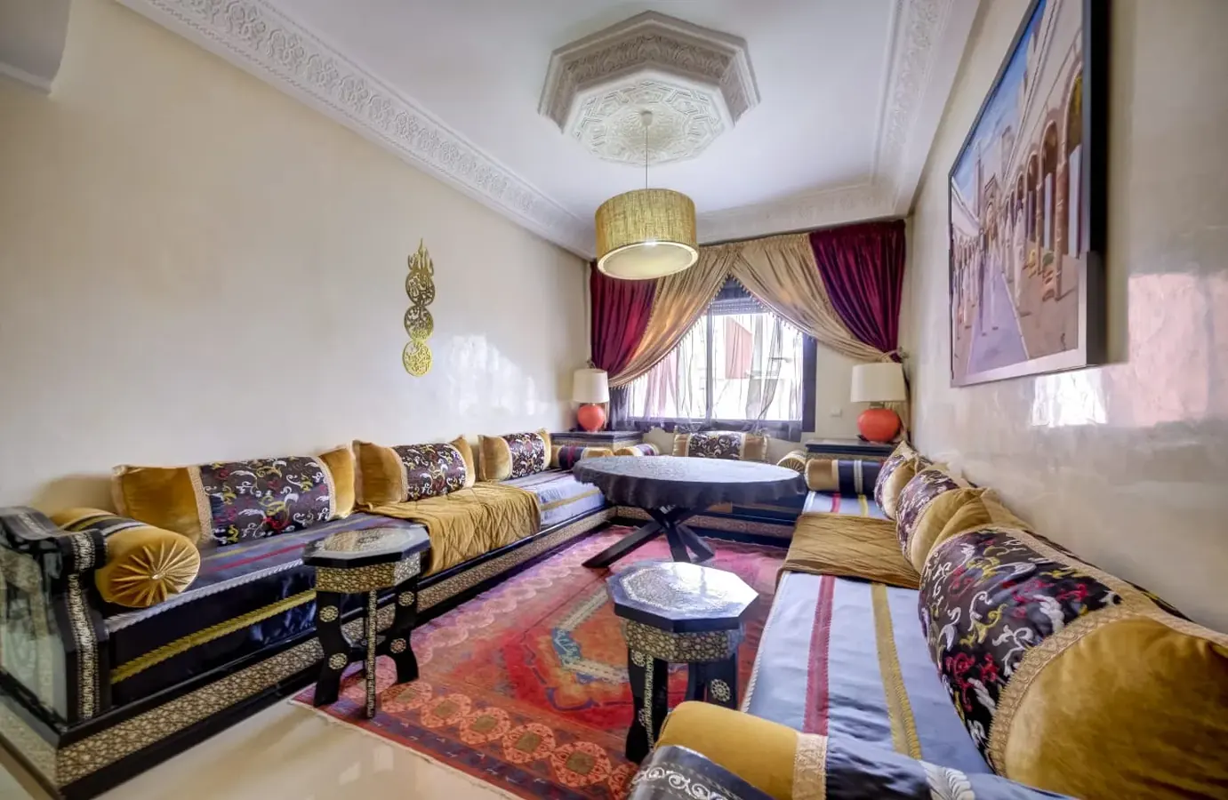 Appartement à Louer à Agadir Équipé et Moderne  2 Chambres, 1er Étage