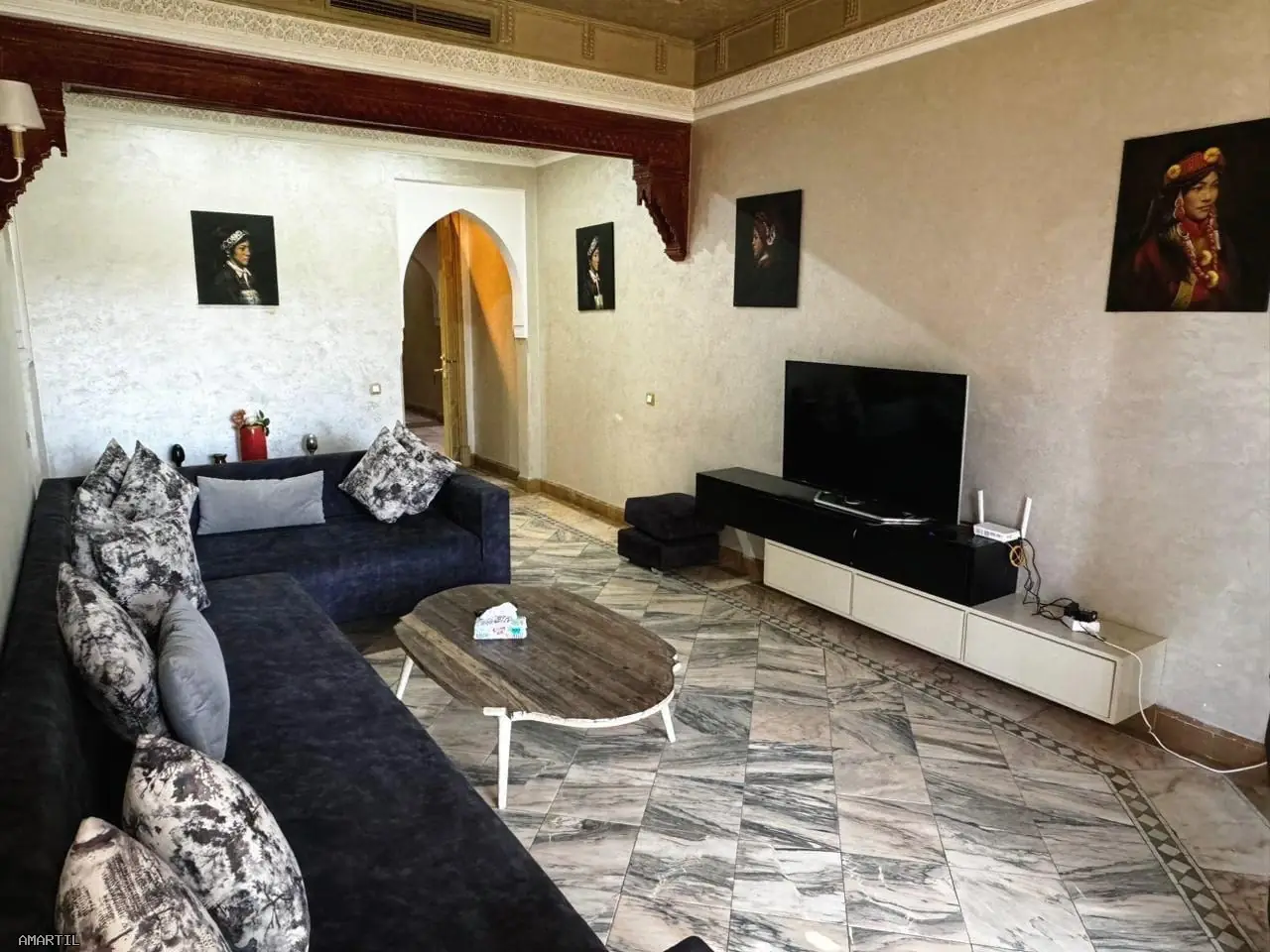 Appartement à Louer à Marrakech 2 Chambres Piscine