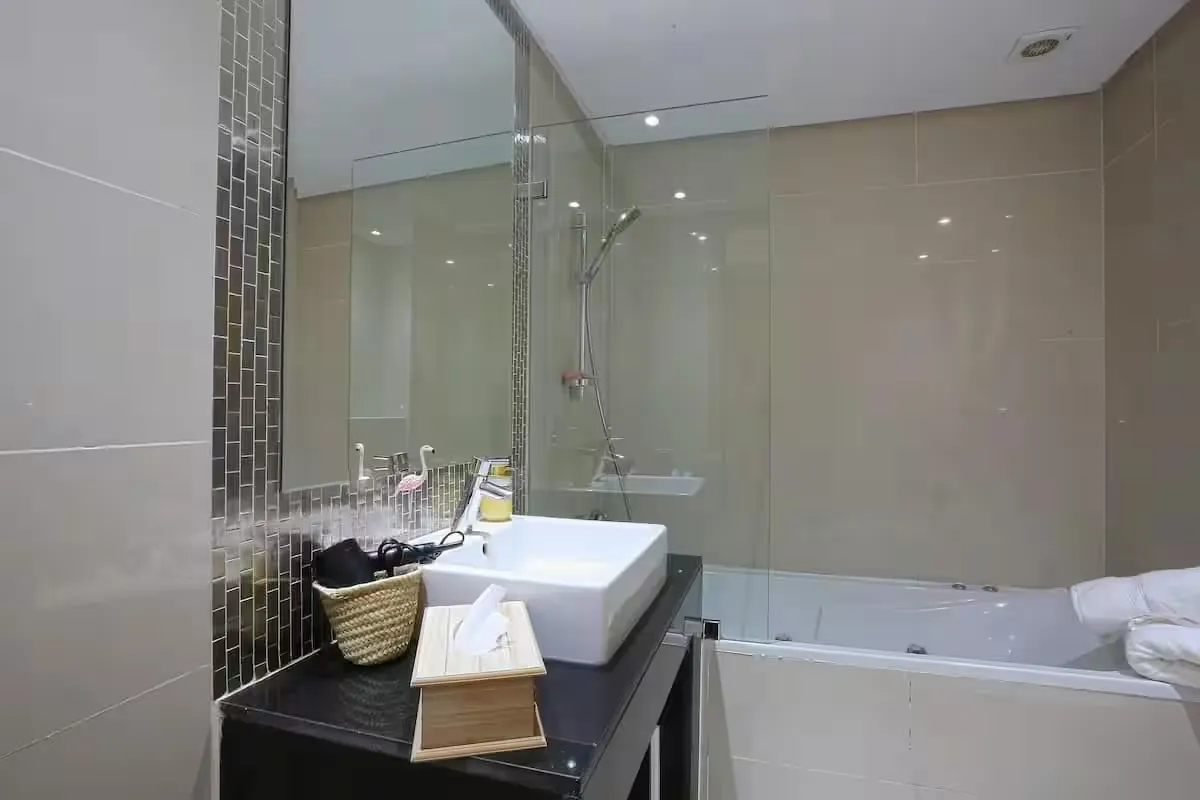 Appartement de luxe à louer à Prestigia Golf à Marrakech, avec un design moderne Appartement de luxe à louer à Prestigia Golf à Marrakech, avec un design moderne