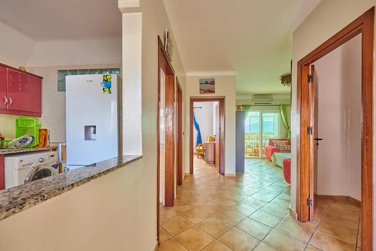Bel appartement à vendre et à louer à Oued Laou  2e étage, 72 m², 2 chambres