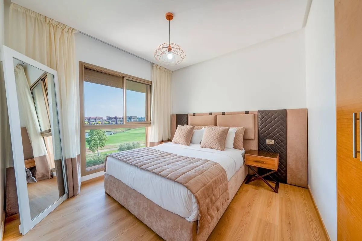 Appartement de luxe à louer à Prestigia Golf, comprenant trois chambres