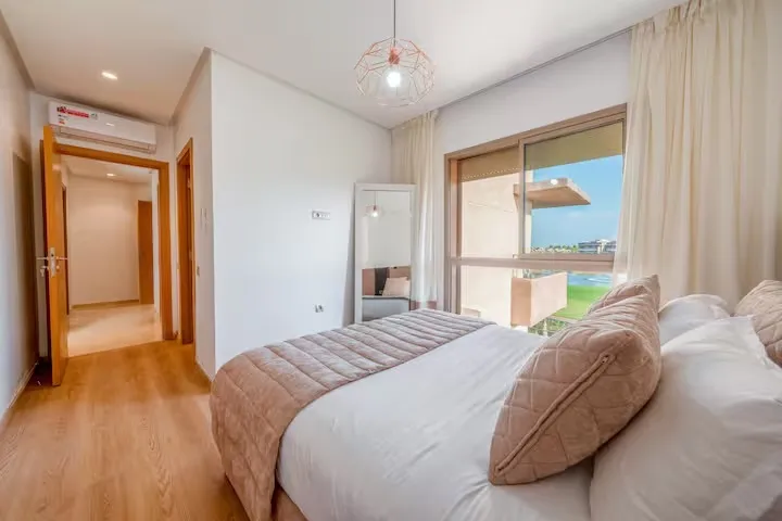 Appartement de luxe à louer à Prestigia Golf, comprenant trois chambres