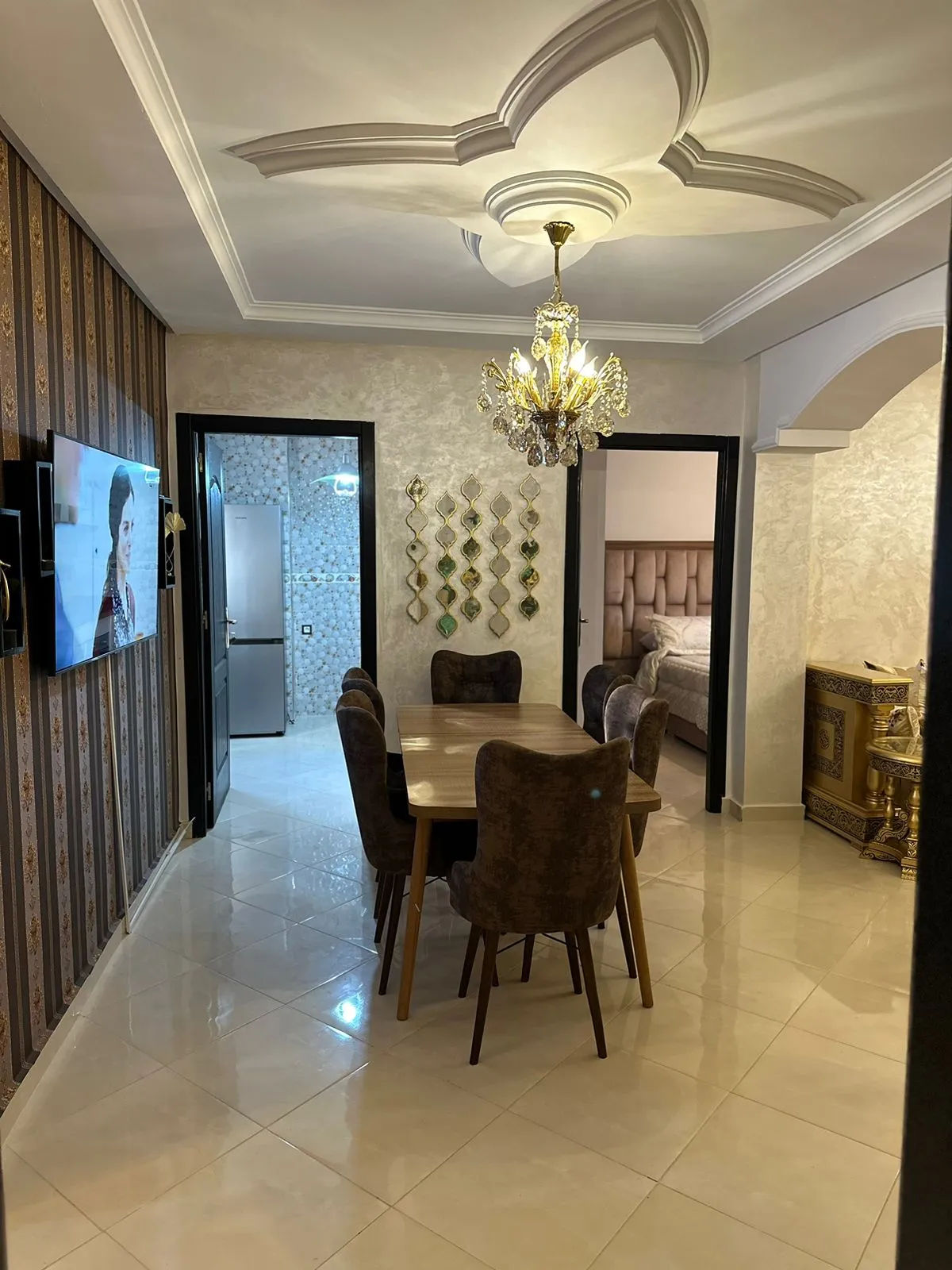 Bel appartement en propriété privée à vendre à Oued Laou 75 m², 2 chambres