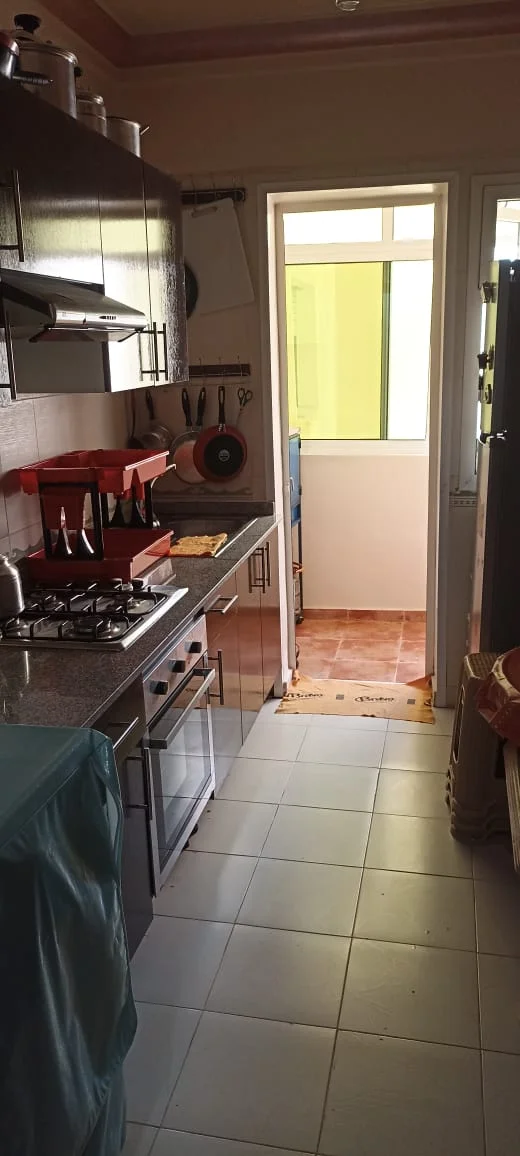 Bel appartement à louer à Marrakech, dans le quartier Guéliz, au quatrième étage