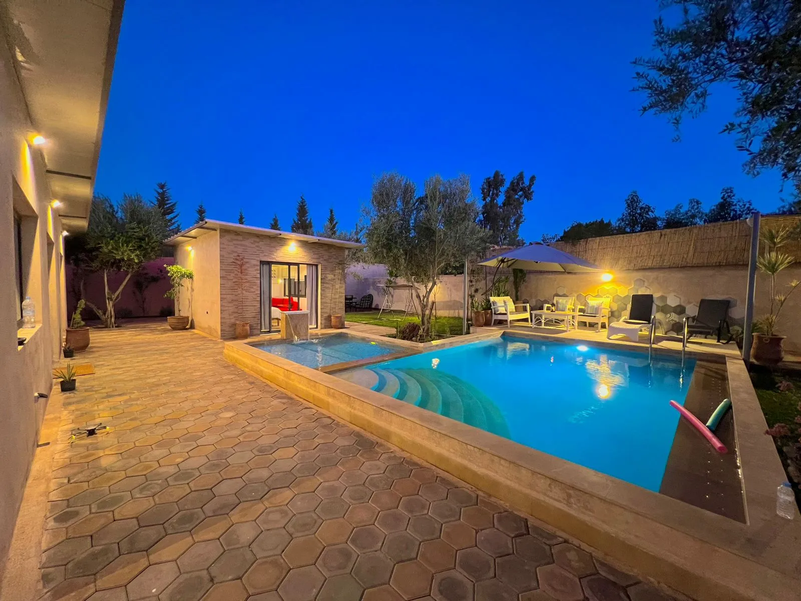 Villa de luxe à louer près de Marrakech, avec piscine privée