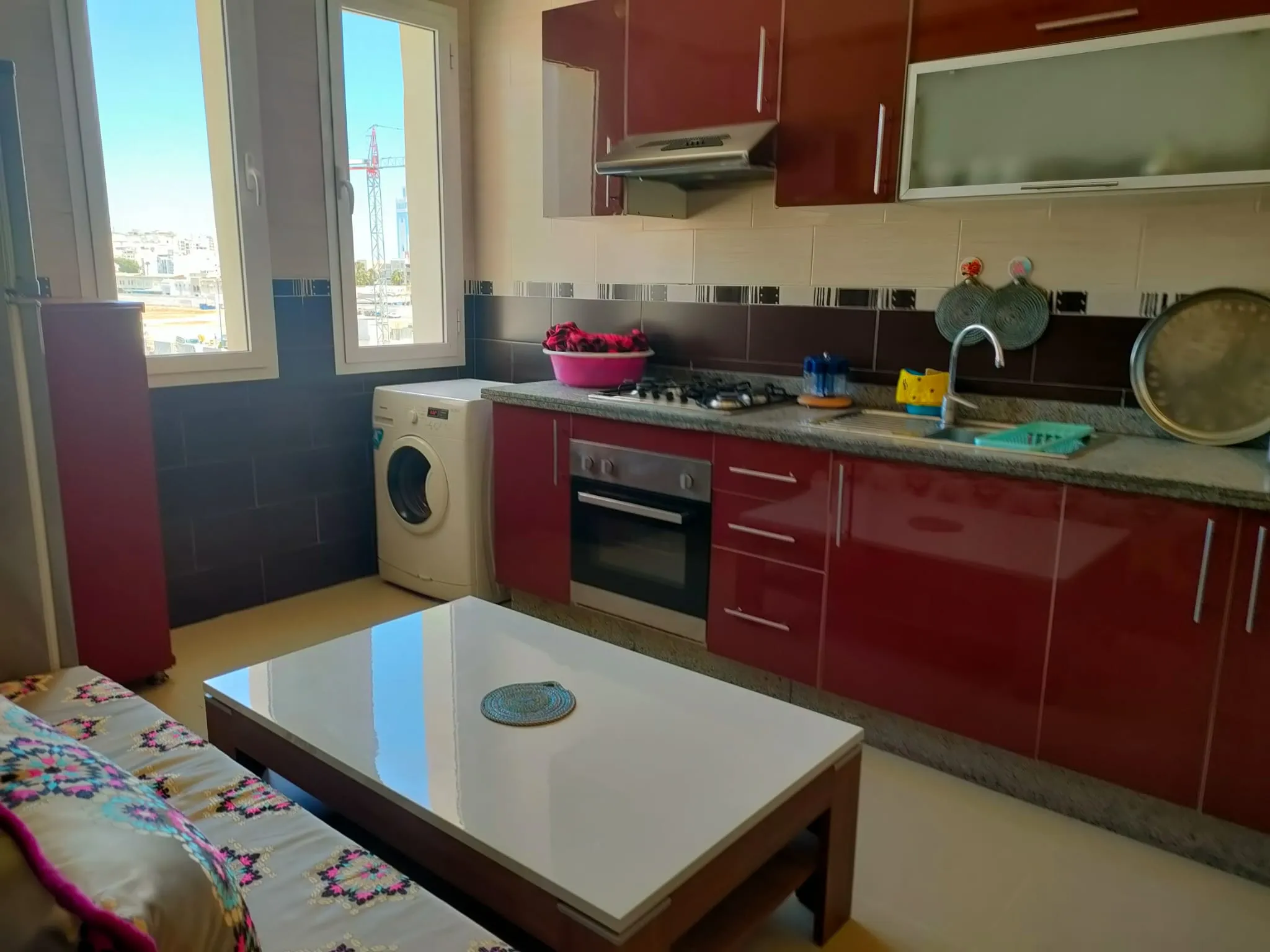 Bel appartement meublé à louer à Fnideq Emplacement idéal et bien équipé