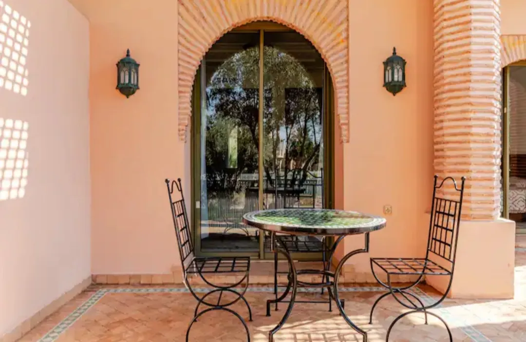 Appartement familial à louer dans une résidence fermée à Marrakech.