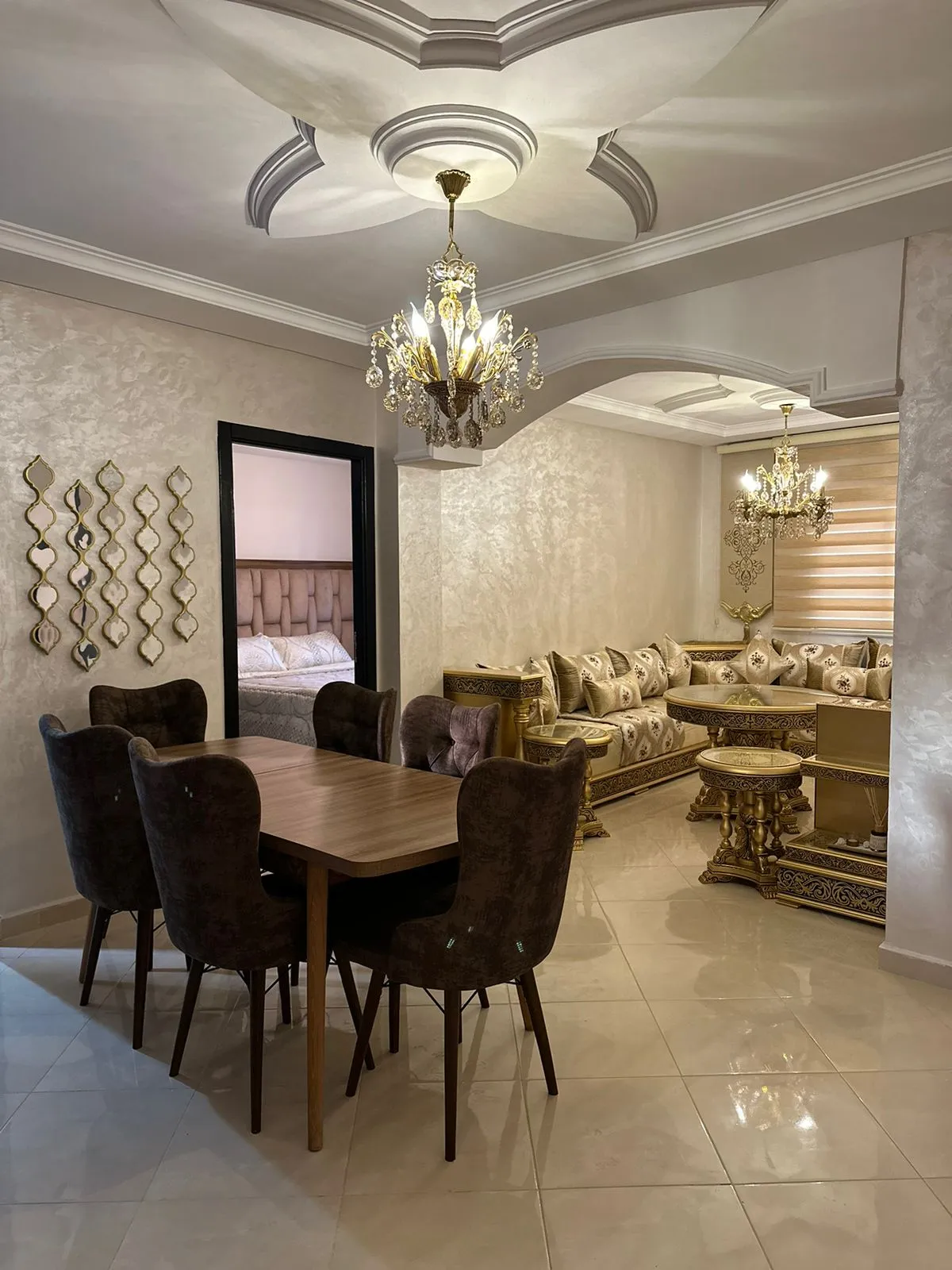 Bel appartement en propriété privée à vendre à Oued Laou 75 m², 2 chambres