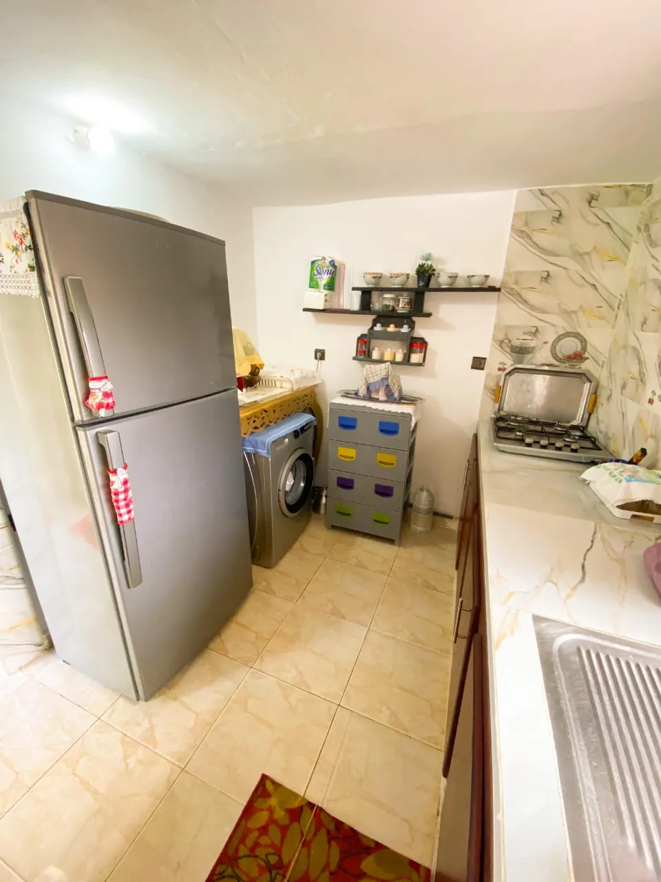 Appartement Spacieux à Louer entre M'diq et Cabo Negro une Chambre + 2 Salons