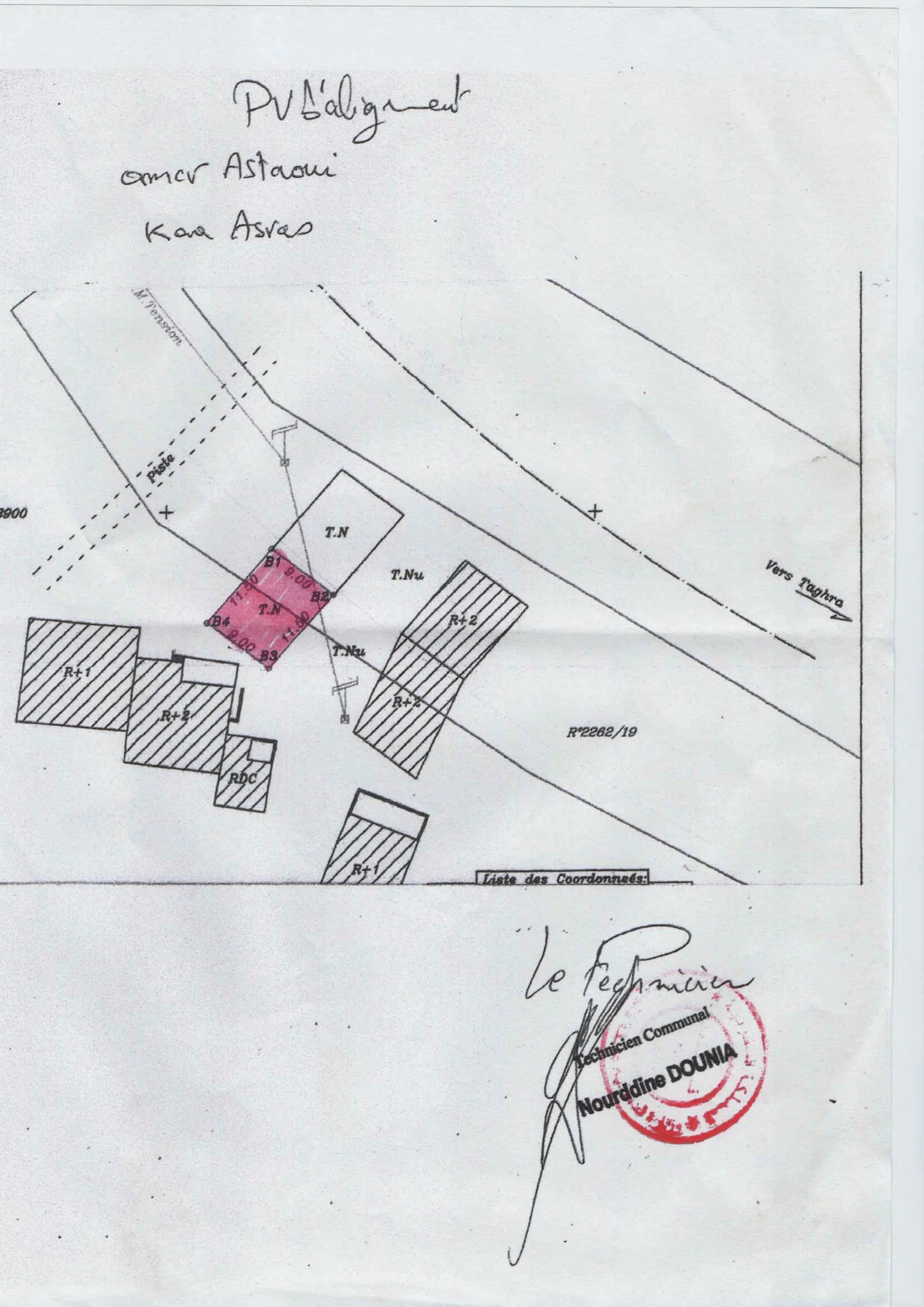 Terrain à vendre à Oued Lao, qaa d'Asras, 106 mètres carrés