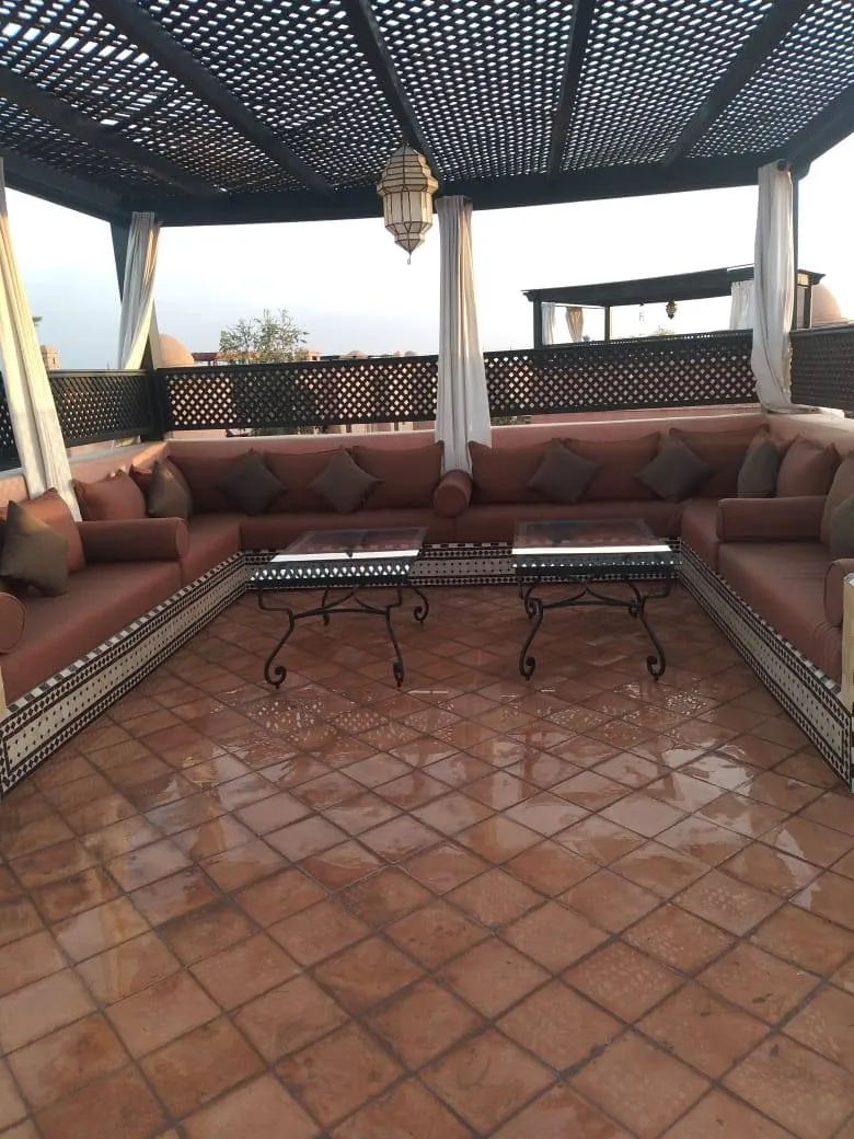 Duplex de luxe à louer à Marrakech Résidence Resort Golf au rez-de-chaussée