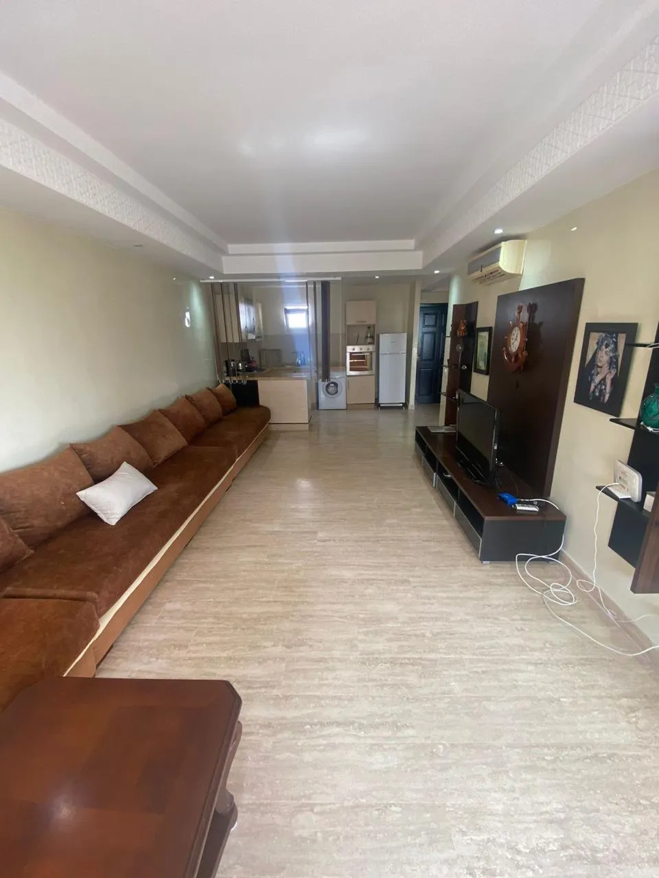 Superbe Appartement à Marina Smir  Résidence Sécurisée avec Piscine, 1 Chambre