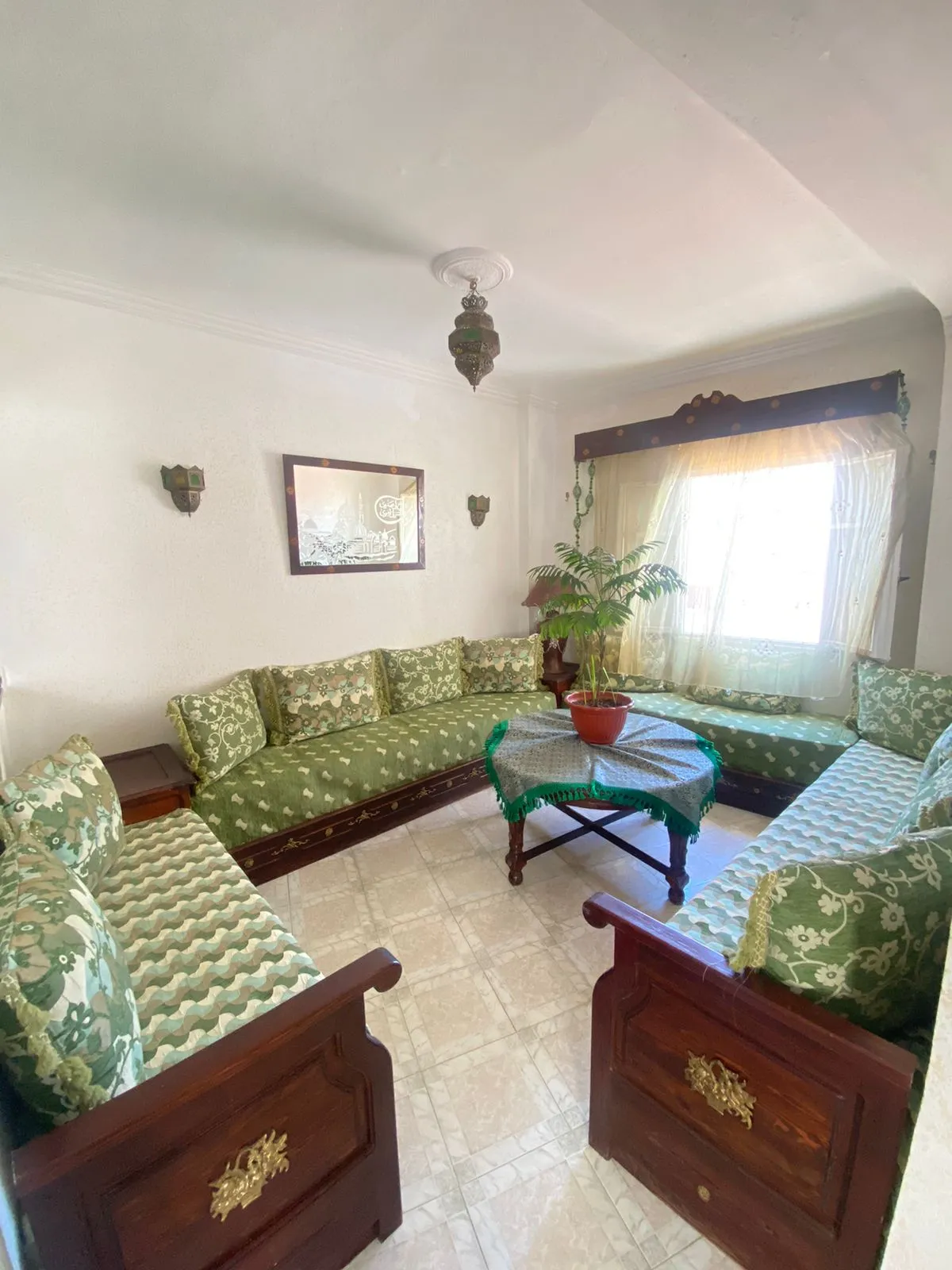 Bel Appartement à Louer à M'diq  1er Étage, 2 Chambres, Proche de la Plage