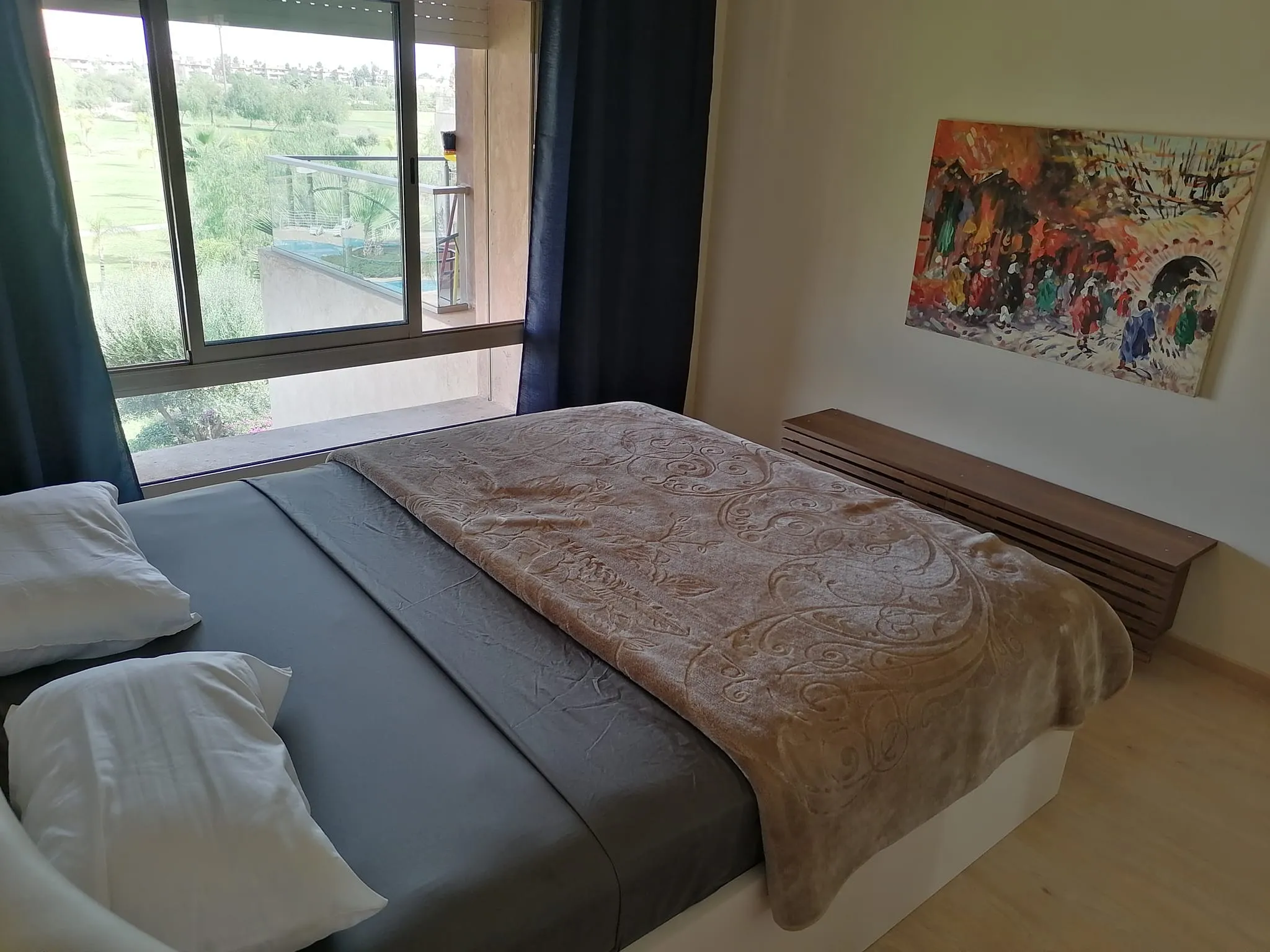 Appartement à louer pour les vacances à Prestigia Marrakech avec bel vue