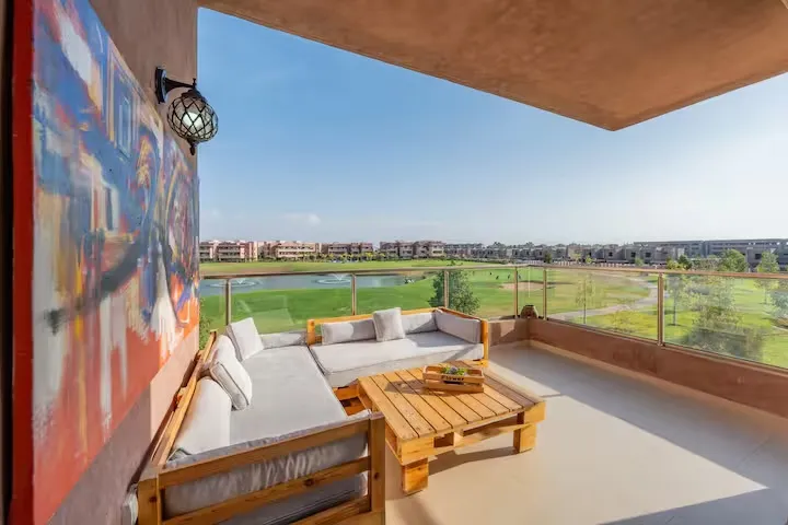 Appartement de luxe à louer à Prestigia Golf, comprenant trois chambres