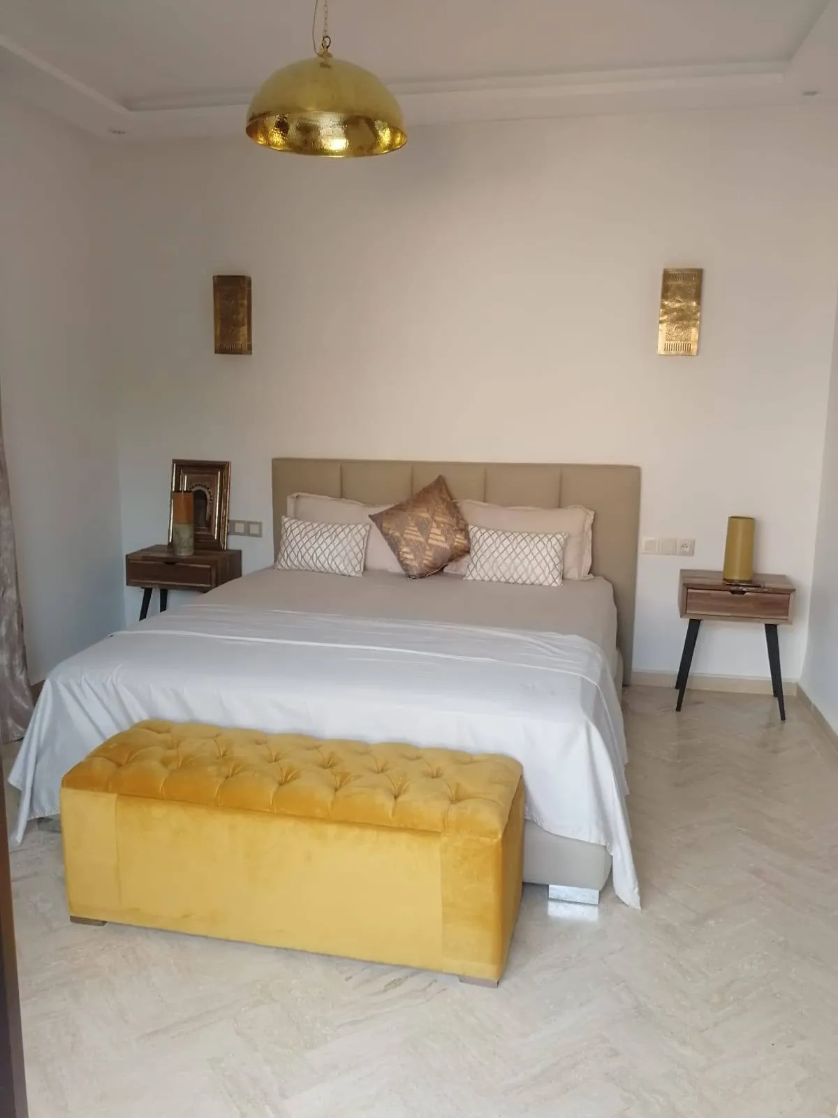 Duplex de luxe à louer à Marrakech Résidence Resort Golf au rez-de-chaussée