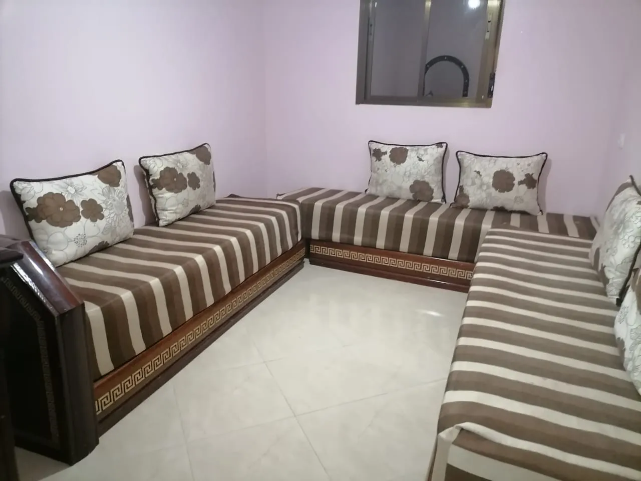 Appartement à Louer à Fnideq  Rez-de-chaussée, Proche de la Mer, 1 Chambre 