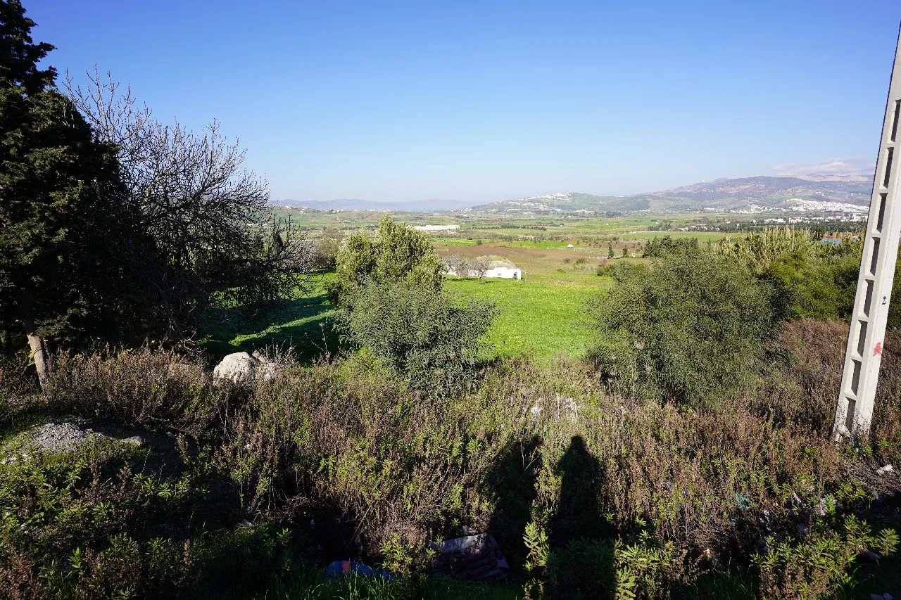 Terrain à vendre à ben qarich, 3500 mètres, convenant à la construction, propriété