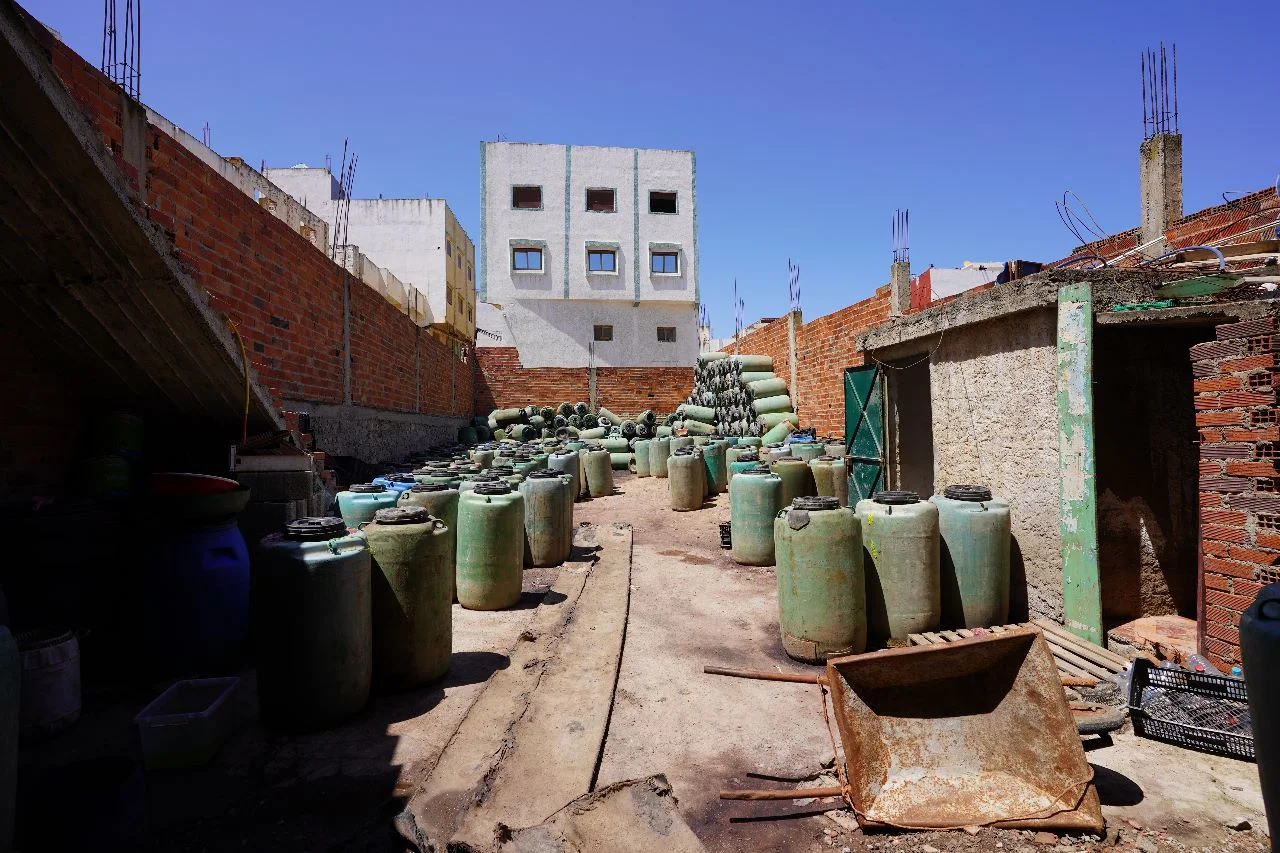 Terrain à vendre dans la ville de Tétouan, sa superficie est de 350 mètres carré