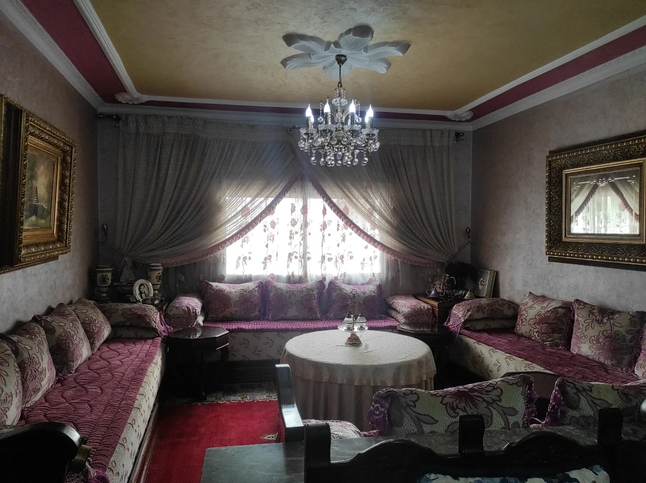 Appartement a vendre a ain khabbaz tetouan 2 salon 2 chambre balcon 125 m 1 étage