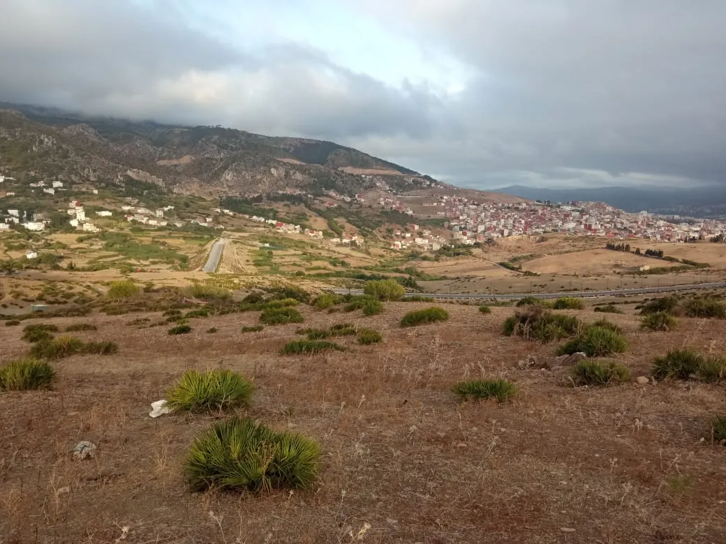 Terrain  à vendre à Tétouan, d’une superficie de 18 287 m², avec deux façad