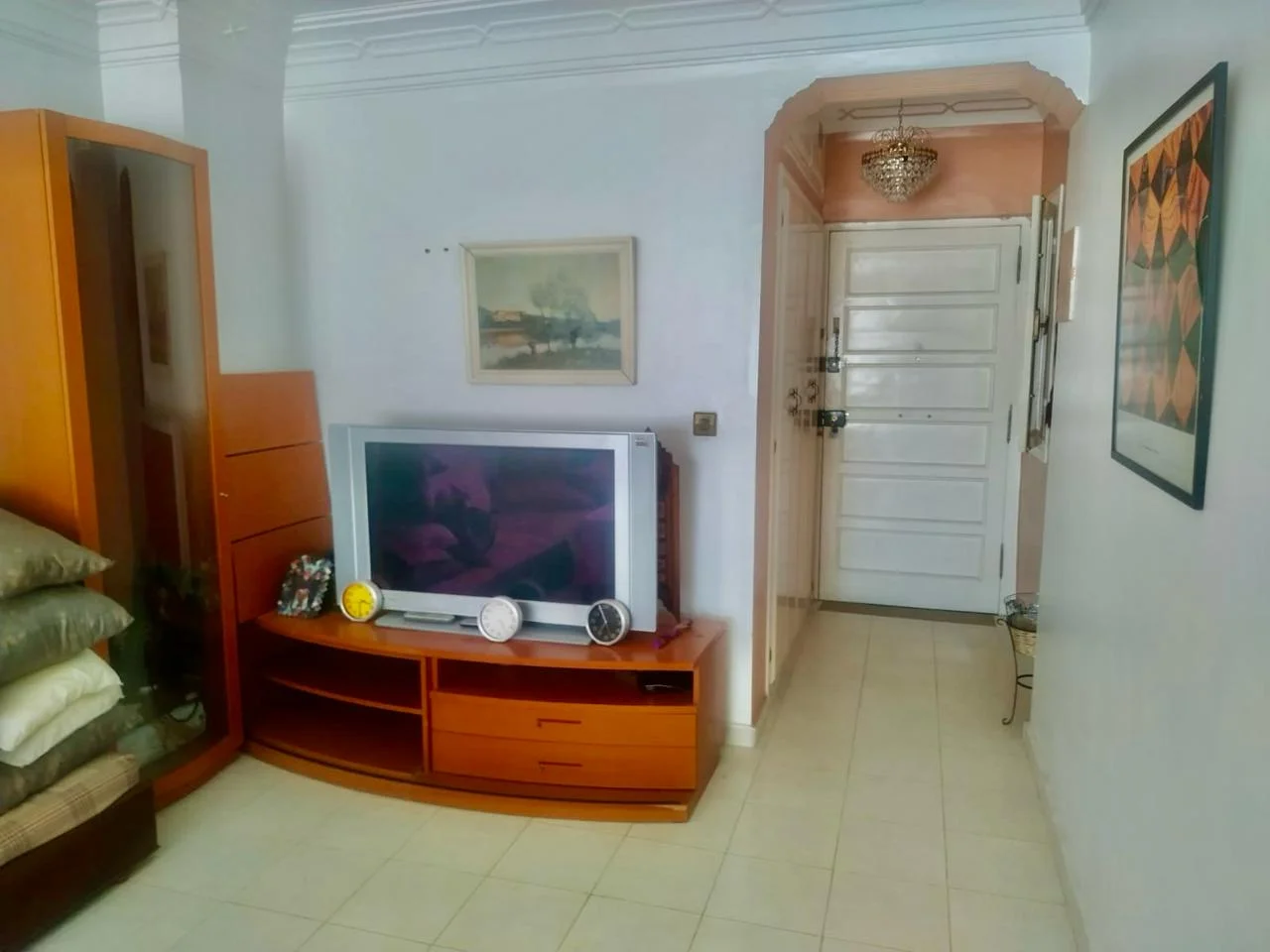 appartement a vendre à tetouan à lhamama lbaidaa 80m² 4 etage 2 chambre salon 