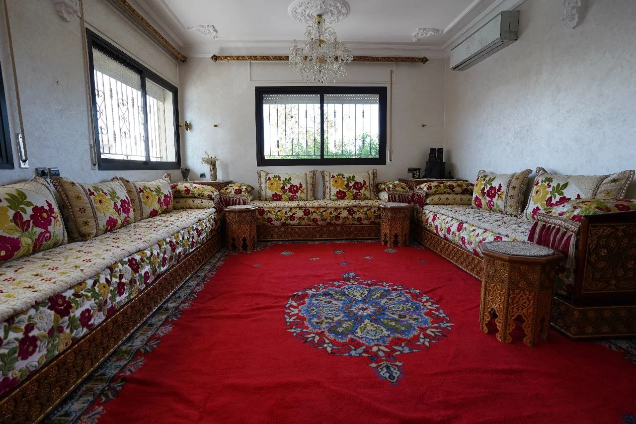 Appartement design élégant à vendre WilayaCenter à Tétouan, 2chambres et 2  salon 