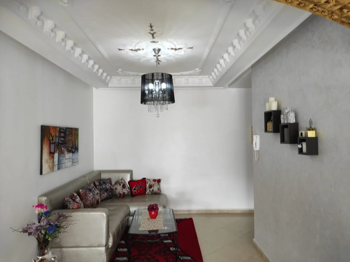 appartement a vendre centre tetouan 110m² 4 etage 2 chambre 3 salon et 2 balcon