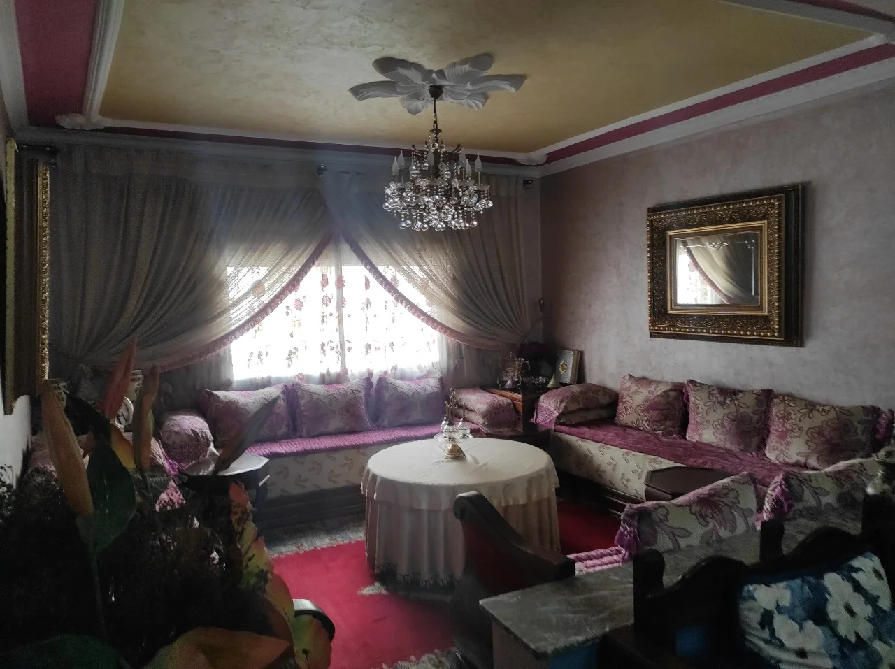 Appartement a vendre a ain khabbaz tetouan 2 salon 2 chambre balcon 125 m 1 étage