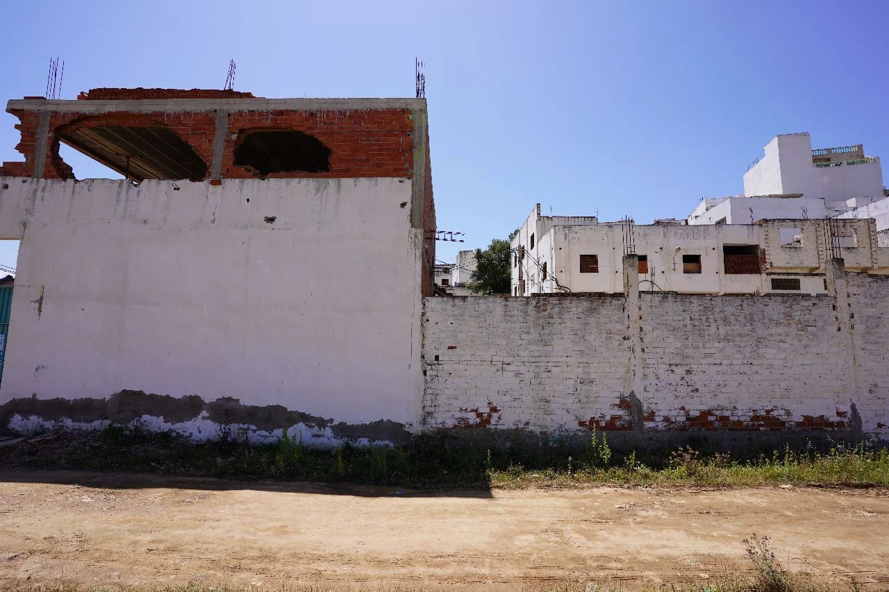 Terrain à vendre dans la ville de Tétouan, sa superficie est de 350 mètres carré